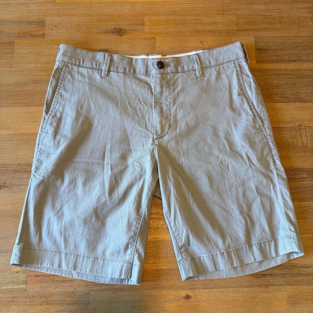 Faherty Brand Gray Chino Shorts Size 32